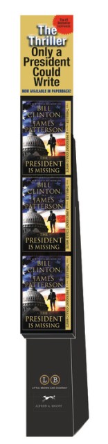 The President Is Missing TR 9 Copy Floor Display w/ Special Riser